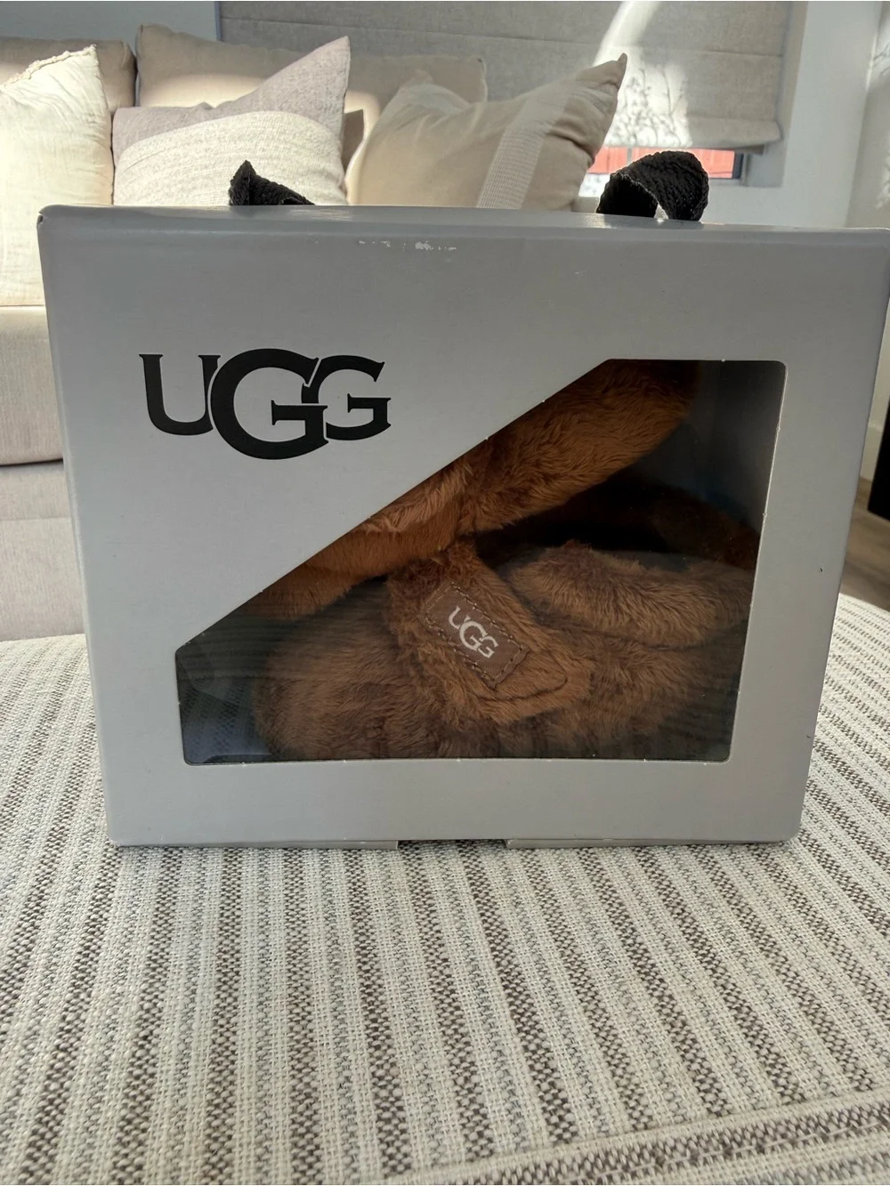 UGG Baby Bixbee Bootie in Chestnut Plush